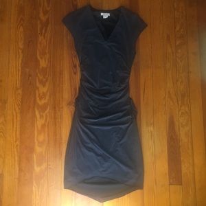Helmut Lang navy dress